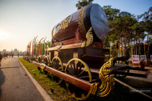 Restaurants in Battambang during Khmer New Year 2025