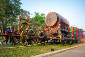 Restaurants in Battambang during Khmer New Year 2025